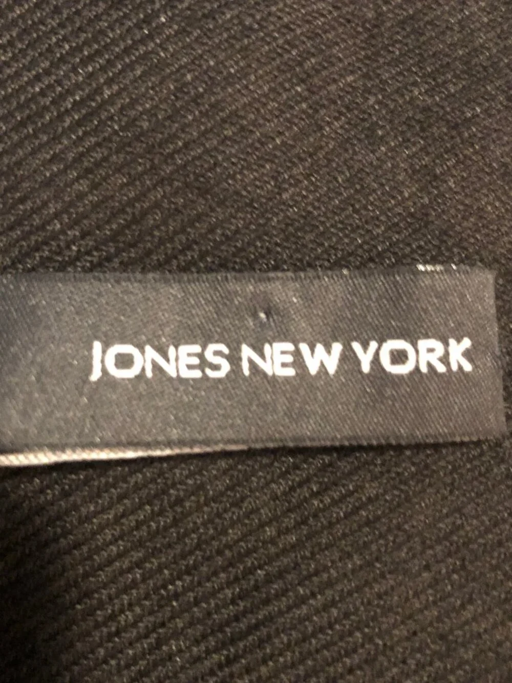 Vintage Jones New York Black Evening Shawl Scarf